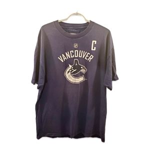 Reebok Vancouver Canucks Sedin Men's tee size XL